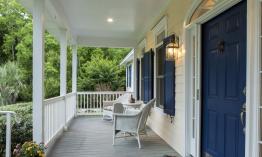 front porch of a home